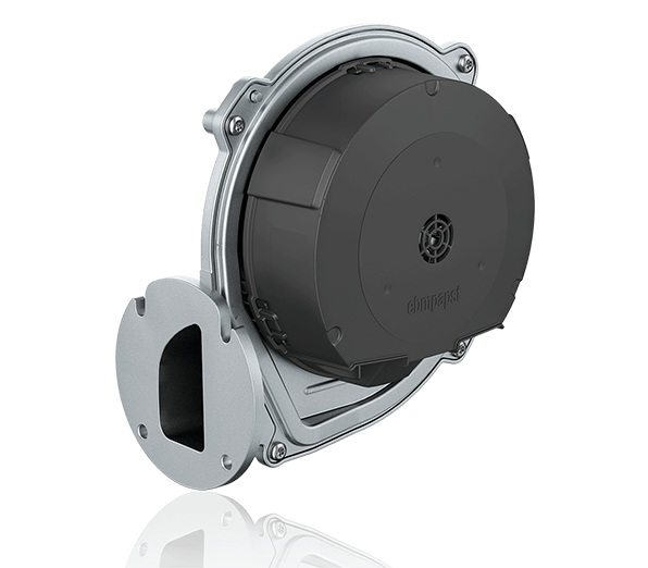 EBM gas blower for wall hung boiler